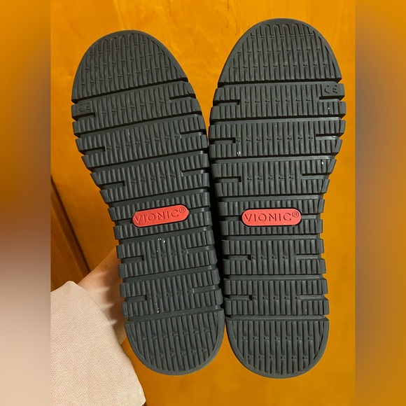 Vionic Uptown Navy Blue Suede Loafers - Picture 13 of 14